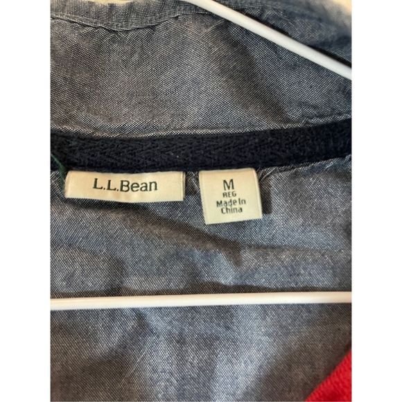 L.L. Bean Red and White Striped Sweater - Picture 5 of 7